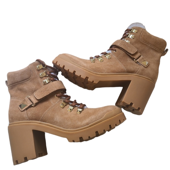 Marc Fisher NIB Leather Combat Boot - Picture 4 of 11